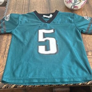NFL Teal Kids Jersey with Number 5